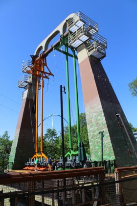 Finnegan's Flyer is now open at Busch Gardens. (WYDaily/ Julia Marisigliano)