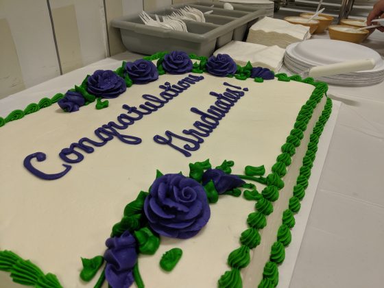 On Tuesday afternoon, the VPRJ graduated six women from a new program called &ldquo;We Are In This Together,&rdquo; or WAITT. The group of women is the first to complete the 12-week program focused around peer support -- &ldquo;sisterhood,&rdquo; several woman said -- and tackling tough feelings. (WYDaily/Sarah Fearing)