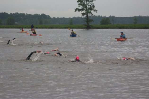 James City County hosted its first Ironman 70.3 triathlon Sunday, May 5, 2019 at Chickahominy Riverfront Park. (WYDaily/Alexa Doiron)