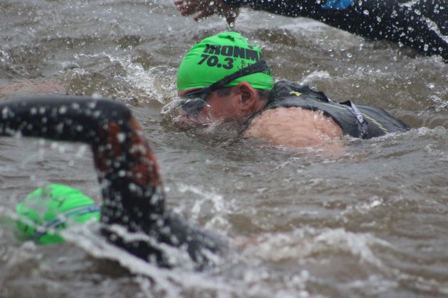 James City County hosted its first Ironman 70.3 triathlon Sunday, May 5, 2019 at Chickahominy Riverfront Park. (WYDaily/Alexa Doiron)