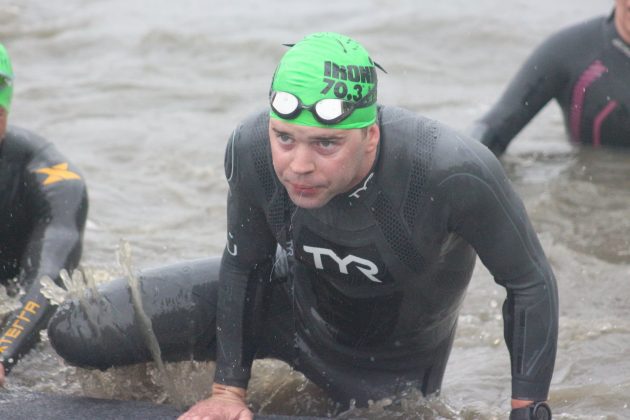 James City County hosted its first Ironman 70.3 triathlon Sunday, May 5, 2019 at Chickahominy Riverfront Park. (WYDaily/Alexa Doiron)