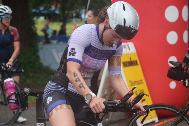 James City County hosted its first Ironman 70.3 triathlon Sunday, May 5, 2019 at Chickahominy Riverfront Park. (WYDaily/Alexa Doiron)