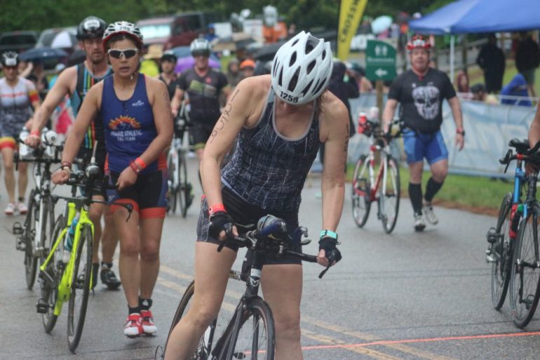 James City County hosted its first Ironman 70.3 triathlon in May 2019 at Chickahominy Riverfront Park. (WYDaily/Alexa Doiron)