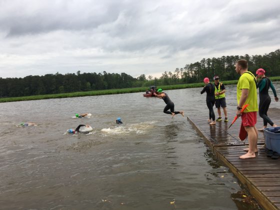 James City County hosted its first Ironman 70.3 triathlon Sunday, May 5, 2019 at Chickahominy Riverfront Park. (WYDaily/Alexa Doiron)