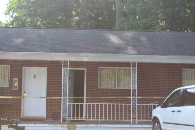 Police were called to the Budget Inn Hotel in reference to gunshots Thursday morning, authorities said (WYDaily/ Julia Marsigliano)