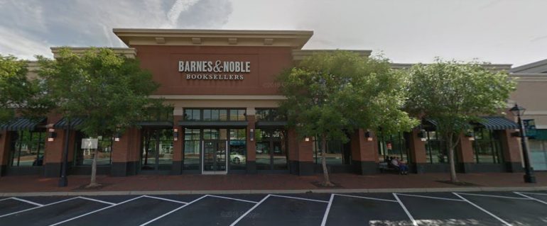A suspicious package reported in outside the Barnes and Noble in Newtown Tuesday afternoon was found to just be a forgotten briefcase. (WYDaily/Google Maps)