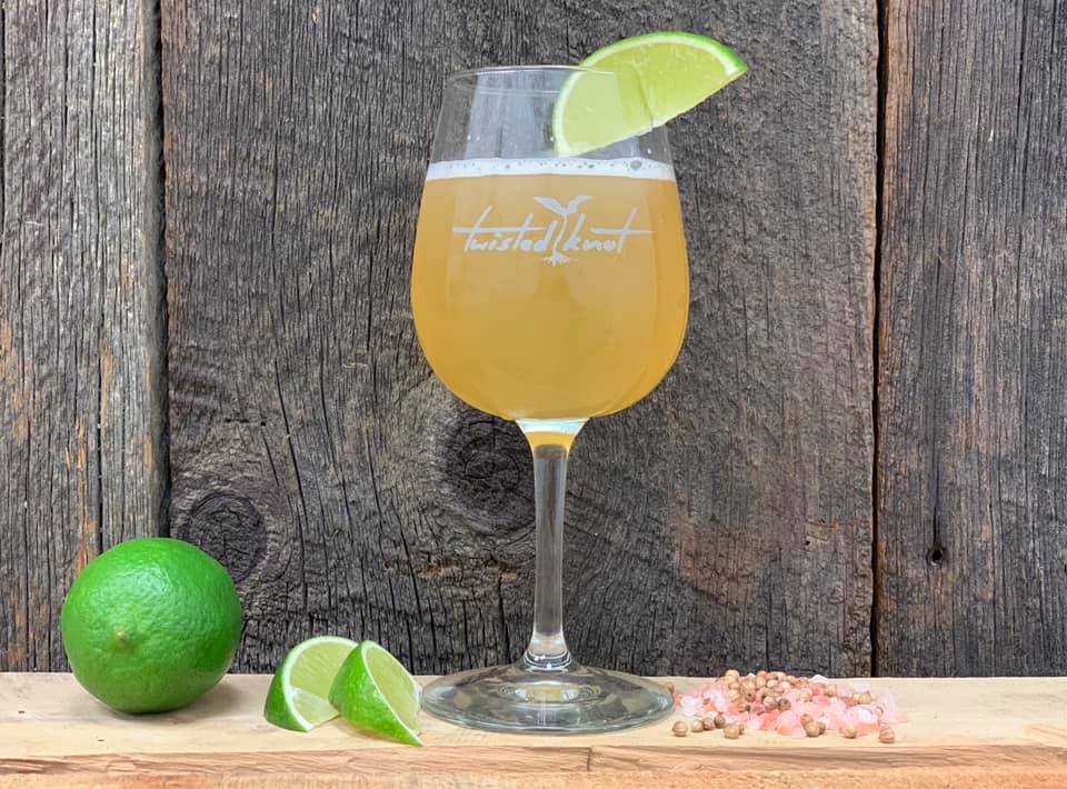 One of the brewery's 10 beers one tap is Key Lime Twist (WYDaily/ Courtesy of Twisted Knot Brewing Company)