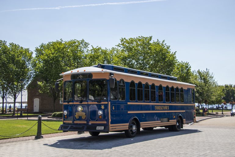 Yorktown residents can now enjoy a new state-of-the-art trolley. (WYDaily/Courtesy York County)