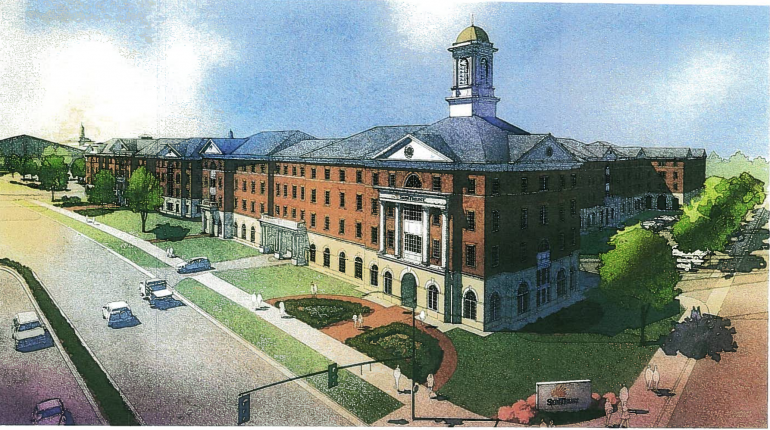 Screenshot of the proposed dorms for fourth year students at Christopher Newport University (WYDaily/ Courtesy of Glave & Homes Architecture)
