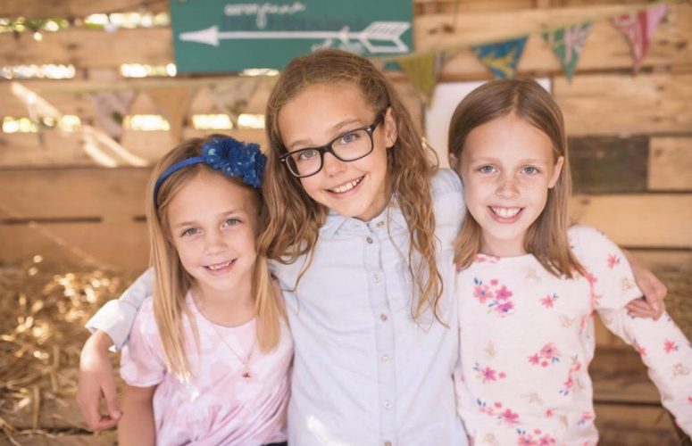 Horning said that the inspiration for the ice cream shop came from her daughter's severe peanut allergies, which had made it difficult to find safe food establishments. Horning has three daughters, Lily Belle (right), Teagan, and Hayden.(WYDaily/Courtesy Jenna Horning)