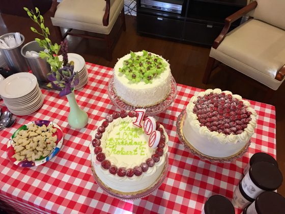 Robert Edwin Anderson turned 100 Tuesday, Aug. 13, 2019. (WYDaily/Courtesy David Greene)