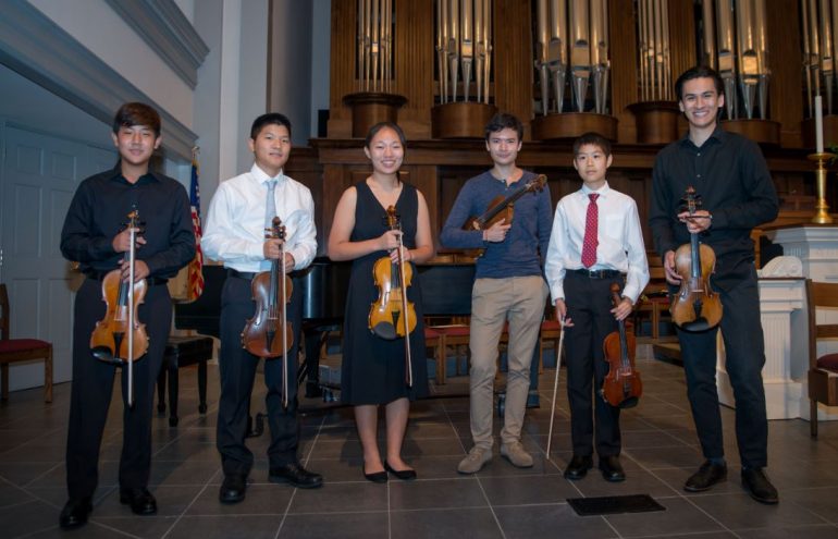 Students in Williamsburg-James City County work with the Williamsburg Symphony Orchestra to learn skills throughout their time in WJCC. (WYDaily/Courtesy WSO)