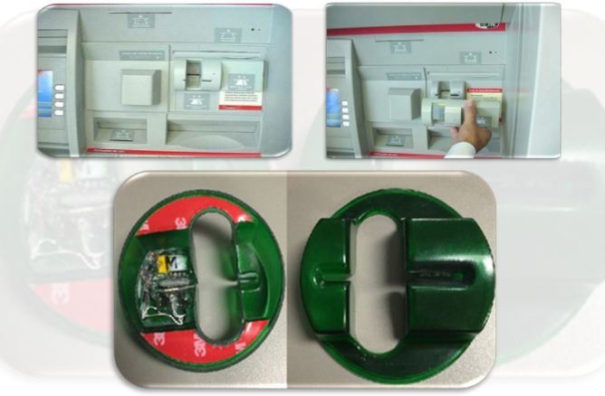 Police found a skimmer at Bayport Credit Union in New Town and are warning residents to keep an eye out for other skimmers in the area. (WYDaily/Courtesy James City County)