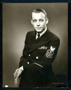 Robert Edwin Anderson in his official U.S. Navy photo. Anderson turned 100 years old Aug. 13, 2019. (WYDaily/Courtesy of David Greene)
