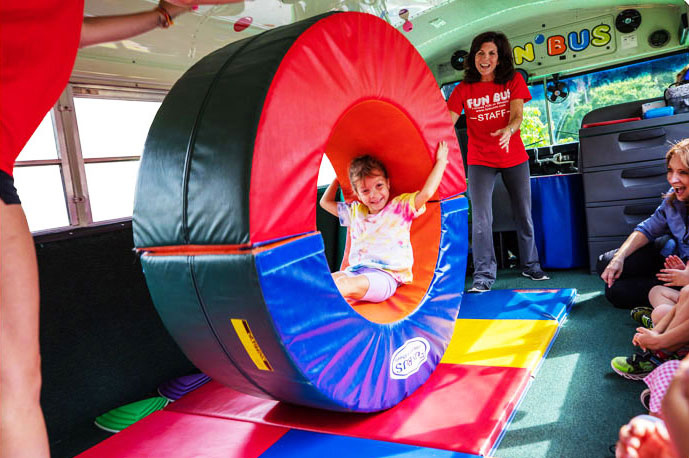 Fun Bus Hampton Roads is a mobile gym for kids. (WY Daily/Courtesy FunBus)