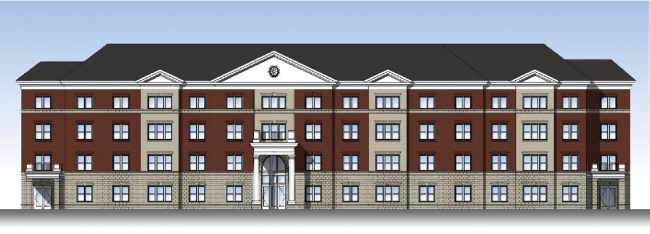 Christopher Newport University is replacing one of its residence halls, Crossing. (WYDaily/ Courtesy of CNU)