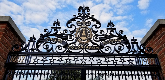 The newly-restored Gateway to History at Jamestown Island was funded by the Colonial Dames of America. (WYDaily/Courtesy of Jamestown Rediscvoery)