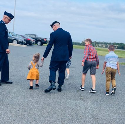 &ldquo;We teach our children that success means doing something greater than ourselves&rdquo;---Courtney Delaney, wife MSGT Travis Delaney, U.S. Air Force. (WYDaily/Courtesy Courtney Delaney)