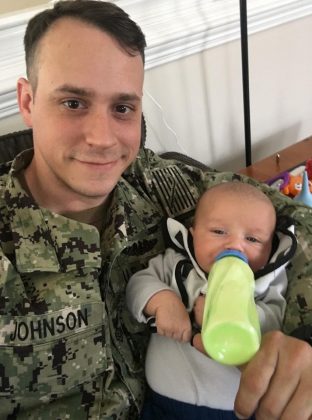 "My service means protecting what my whole world revolves around." ---Scott Sonofjohn, U.S. Army. (WYDaily/Courtesy Scott Sonofjohn)