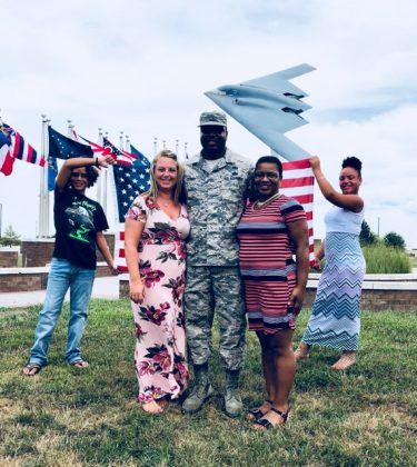 "Hope and a brighter future for generations to come."--- Gwinn Dennis, wife to MSGT Chris Dennis, U.S. Air Force. (WYDaily/Courtesy Gwinn Dennis)