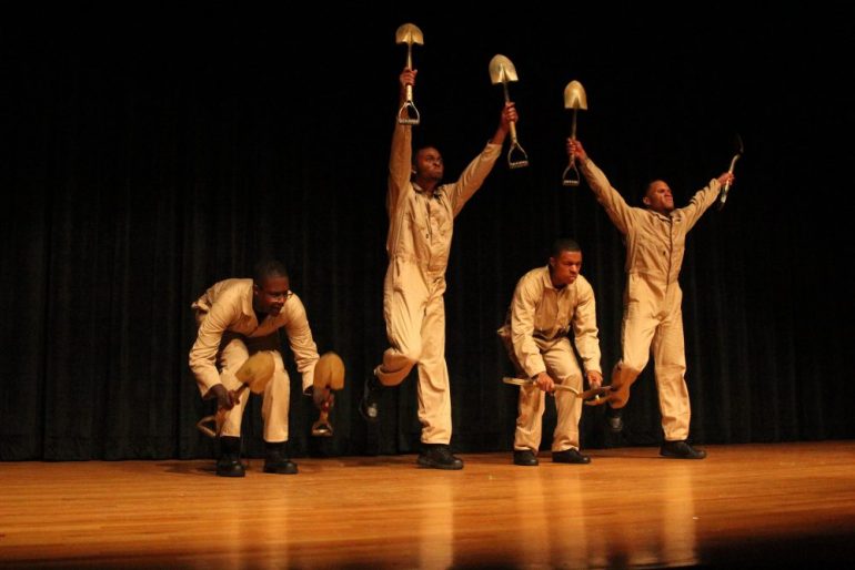 The organization's annual "Stompfest" sells out a 450-seat auditorium each year and helps to teach about black history and culture. (WYDaily/Courtesy Maloni Wright)
