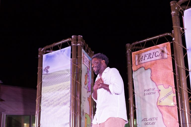 Michael Lemelle co-stars in 1619, When Destinies Collide by Gary Spell. (WY Daily/Courtesy Gary Spell)