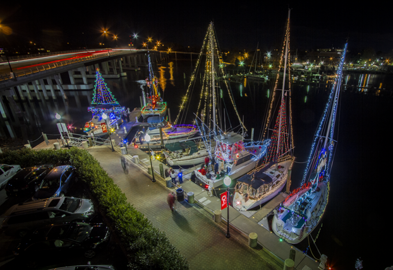 The 31st annual Lighted Boat Parade is back in Downtown Hampton on Dec. 13. (WYDaily/Courtesy City of Hampton)