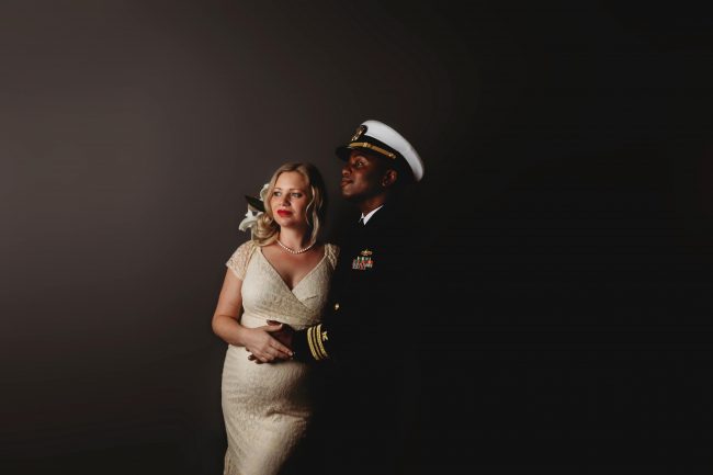 Amaris Koga with her husband, Richard Tisdale. (WYDaily/ Courtesy of Amaris Koga)