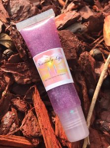 One of Zhyonna James' lip gloss products from her store, Heavenly Lips. (WYDaily/ Courtesy of Heavenly Lips)