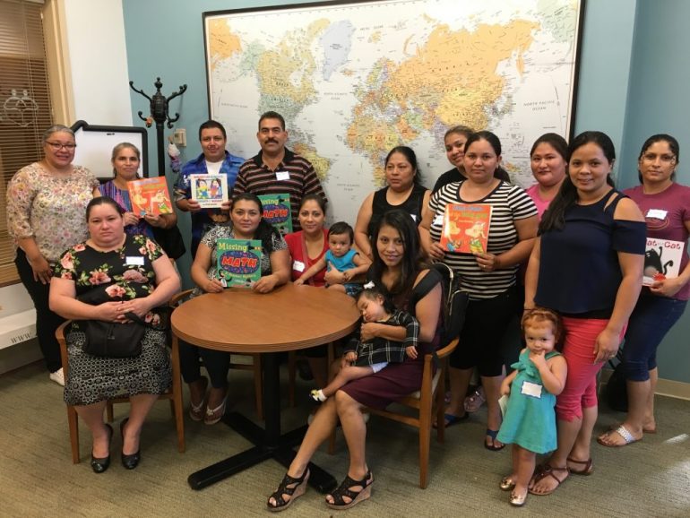 A new program at Norge Elementary School is opening literacy doors not for students, but for parents. In November, Literacy for Life, a local non-profit that promotes literacy for adults, started the “Empowering Parents Program” at Norge. The program is designed to help parents learning English as a second language with literacy in a variety of ways. “Basically what we want to do for success is to try and take it where people are comfortable,” said Joan Peterson, executive director of Literacy for Life. “So taking it to an individual school, we can reach the parents at that school.” The program started at Matthew Whaley two years ago and was found to be very popular with the families. In the 2017-2018 school year, the program served 32 parents but then doubled the following year to serve 61 parents. So far this year, it has already worked with 27 parents. It is funded through the Dreyfus Foundation and the Virginia Literacy Foundation. Currently, the program works with three modules. One discusses classic children’s books and teaches parents how to act out different roles and make reading a priority in the household. The second teaches parents about understanding and accepting resources in the community. The third teaches parents about school engagement and how to have conversations with a child’s teacher or school. The final module covers medical terminology and teaches parents how to ask questions and understand paperwork for themselves and their children. The idea for the first module was based on a similar program done with mothers in jail. When mothers were separated from their children, they would teach the parent literacy skills, such as giving the characters different voices, and send a recording home. With this program, though, parents can learn the skills and use them at home themselves. “Parents are teachers first,” said Francis Falcon, program coordinator. “They’ll get more from parents and the example they’re setting at home. If they see the parent put that effort into reading, it might be the spark that ignites a love of reading.” Falcon added that the various aspects of the books can help connect parents and children because the stories might tackle or bring up difficult topics. “Sometimes it’s difficult for parents and children to have conversations about things like bullying or feeling not as smart as the others,” she said. “These books look at topics like diversity and help to normalize them.” The other parts of the program also brings a more practical aspect to lessons. Falcon said for some parents, they come to the country with advanced degrees but just don’t understand English. This makes it difficult when their child comes home and asks for help with their homework. But through the class, parents can learn aspects of the language that are specifically directed toward navigating life as a parent with a young student. “For [English speakers] these tasks can be a bit of a chore, but for an ESL parent to figure it out, it can be intimidating,” Falcon said. “They can be afraid of the language barrier. So when we talk about it and prepare in class, it’s easier to feel more confident when the time comes to communicate.” Many of the families come from South America, Mexico, Costa Rica and Brazil, Falcon said. Peterson said the program will hopefully keep expanding and the organization will in the future try to offer it on a rotating basis at different schools. But for now, the organization expects to see the program at Norge continue to grow in numbers. “A good way motivator for parents is their children” Peterson said. “A lot of what we’re doing is empowering parents to take their skills into the community.”