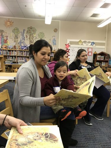 The program teaches parents about reading to their children, understanding their children's assignments, communicating with teachers and understanding medical terminology. (WYDaily/Courtesy Joan Peterson)