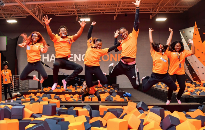 Screenshot of the Sky Zone location in Baltimore, Maryland. (WYDaily/ Courtesy of Sky Zone)