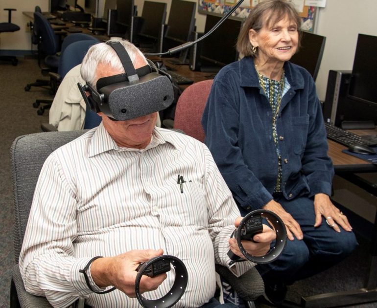 York County's IT Department is launching a new virtual reality program at the Senior Center of York. (WY Daily/Courtesy of York County)
