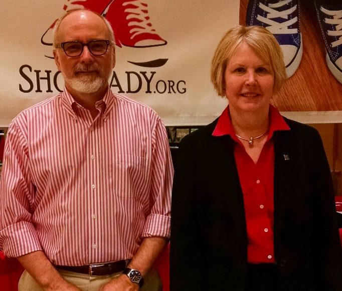 Bill and Melissa Hoffman, the co-founders of the ShoeLady. (WYDaily/ Courtesy of Bill Hoffman)