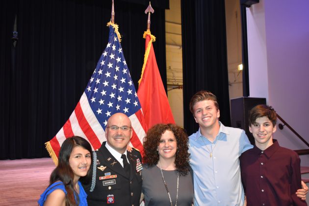 "The military means so much to our family: opportunity, service, support, resilience, dedication, community, commitment, PCS/ relocation, strong bonds, love and connections. We are blessed to have been a military family, actively serving our country for 23 years. Only 1% of the population serves in the military allowing the remaining 99% to be protected through their sacrifice."--- Alison Sakimura, wife to retired army veteran LTC Gregory Sakimura. (WYDaily/Courtesy Alison Sakimura)