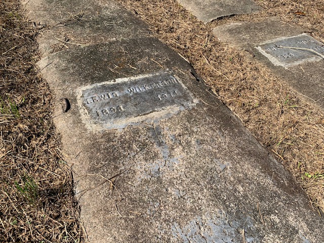 Lewis Wilkerson is named as the owner of the cemetery at 59 Woodland Road in Hampton but has been buried there since 1974. (WYDaily/Lucretia Cunningham)