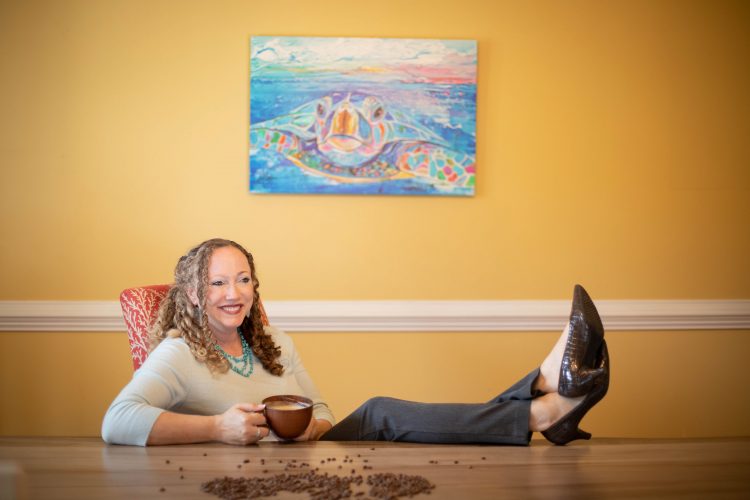 Cecilia Corujo is one of the co-founders, along with her son Elijah, of Persnickety Crane Cafe which recently opened in Yorktown. (WYDaily/Courtesy Cecilia Corujo)