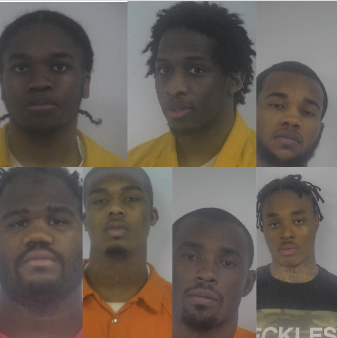 Members of the 36th Street Gang Squad. (WYDaily/ Courtesy of the Western Tidewater Regional Jail)
