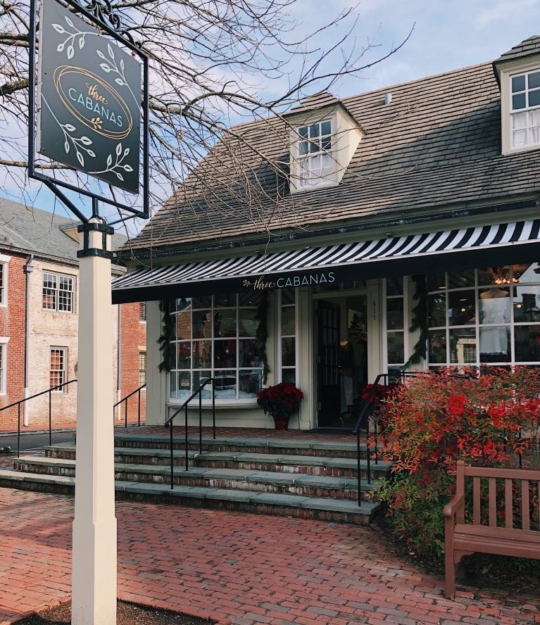 Three Cabanas has opened in Downtown Williamsburg to provide shoppers with a variety of "resort-style" items. (WYDaily/Courtesy Lauren Francis)