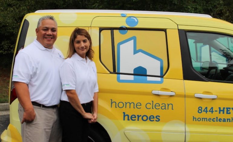 The first franchise of Home Clean Heroes, a Virginia Beach-based business, has opened in Williamsburg. (WYDaily/Courtesy Jeff Ruiz)