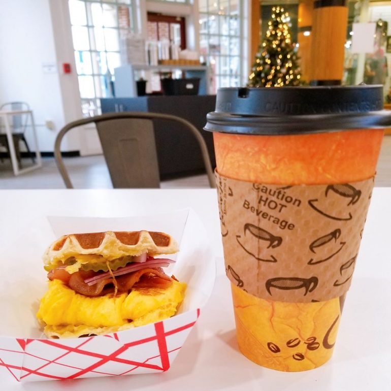 The Secret Garden Cafe has finally opened in Merchants Square to serve a variety of teas and breakfast items. (WYDaily/Secret Garden Facebook)