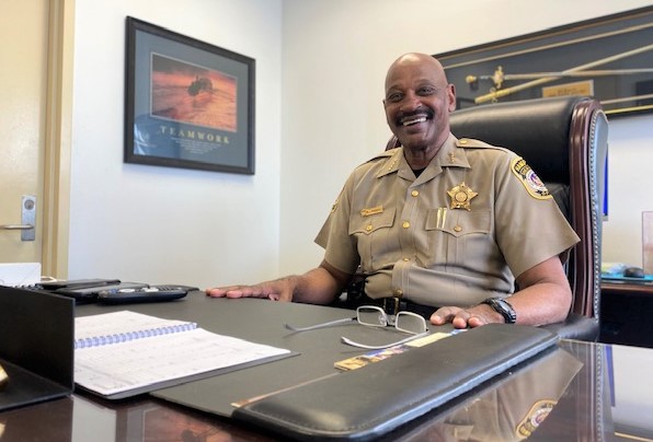 Hampton Sheriff B.J. Roberts is the longest-serving sheriff in the state according to the Virginia Sheriffs' Association. (WYDaily/Lucretia Cunningham)