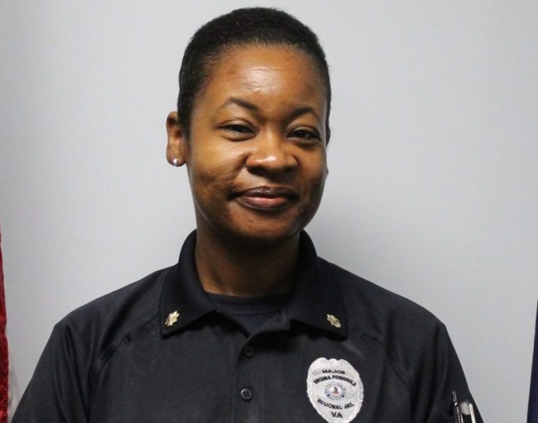 Maj. Angelannette Moore died while on duty at Virginia Peninsula Regional Jail Thursday, Jan. 23. (WYDaily/Courtesy Virginia Peninsula Regional Jail)