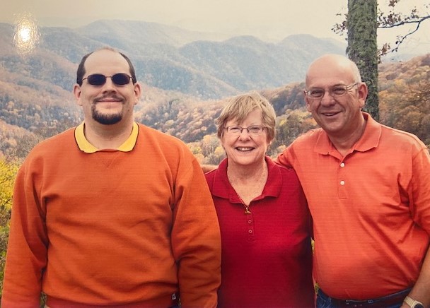 James, Clare, and Mike Stevens in October 2012. (WYDaily/Courtesy Mike Stevens)