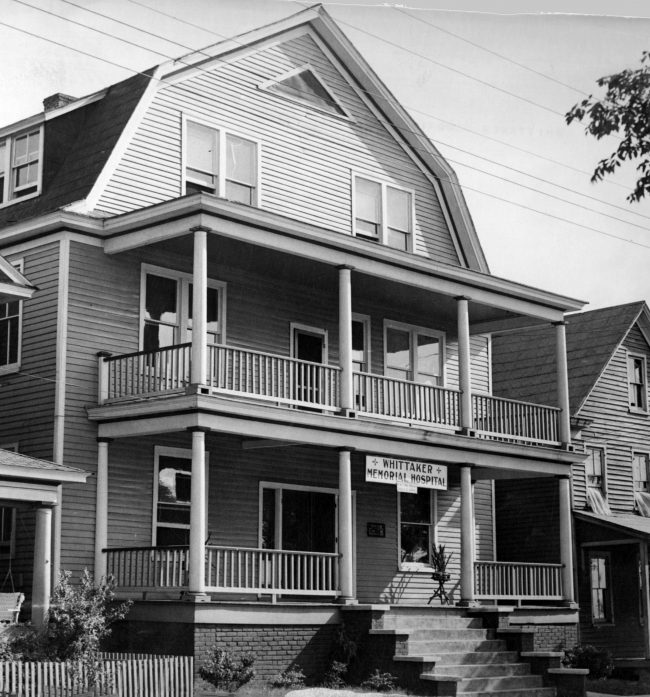Whittaker Memorial Hospital. (WYDaily/ Courtesy of the Newport News Public Library)