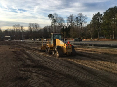 Longhill Road Widening Project underway. (WYDaily/Courtesy of VDOT)