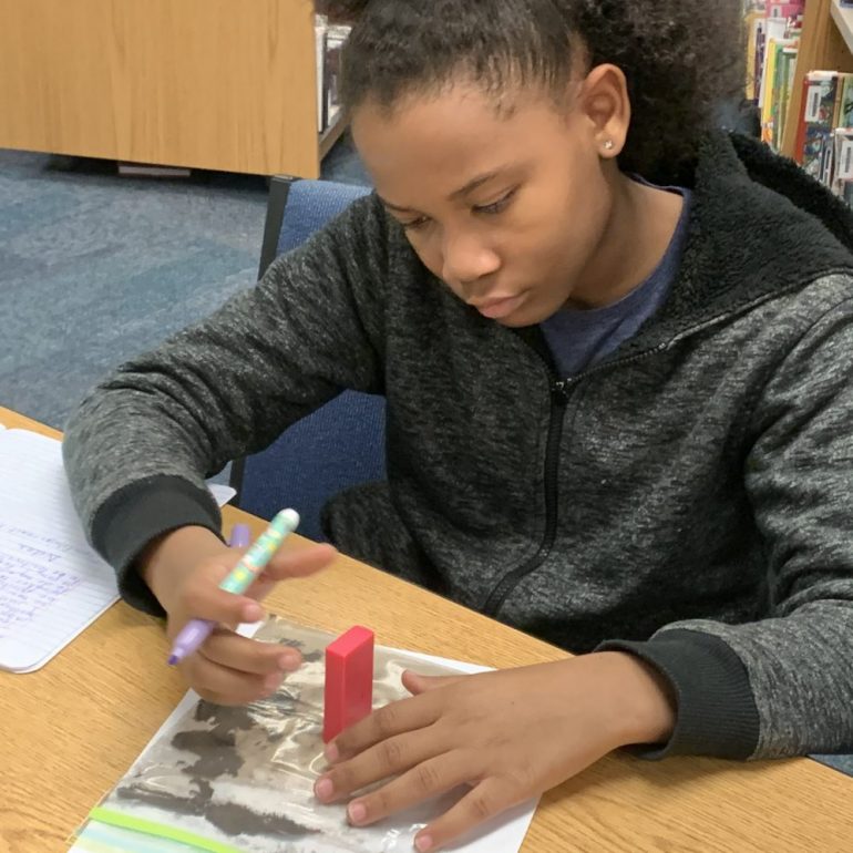 Girls in Hampton City Schools are focusing on STEM topics like magnetism in the Brave Heart after-school club. (WYDaily/Courtesy Kellie Goral)