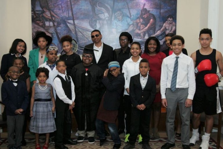 Children from the Hampton chapter of Jack and Jill of America Incorporated dress as notable figures in African American history for "The Living Black Wax Museum" at the Hampton History Museum. (WYDaily/Courtesy Hampton History Museum)