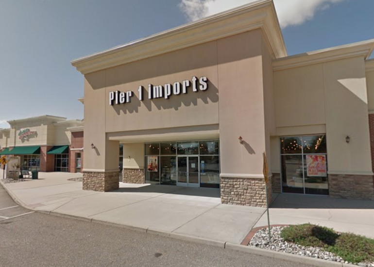 Screenshot of the Pier 1 location in Newport News. (WYDaily/ Courtesy of Google Maps)