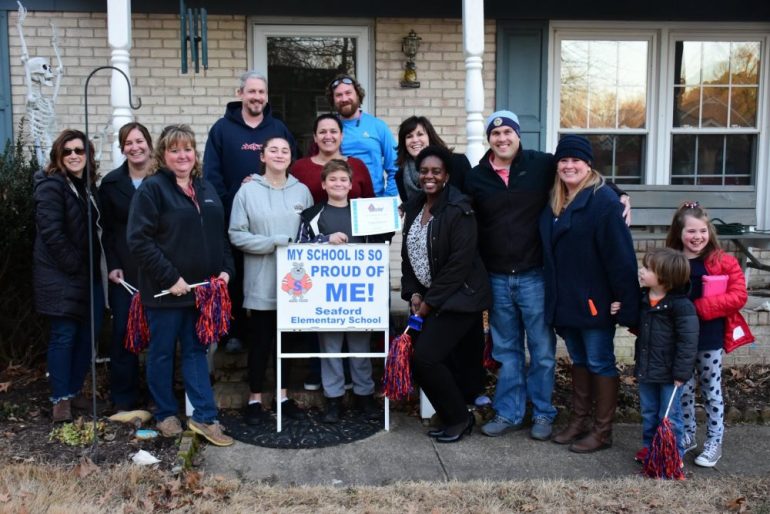 Seaford Elementary School has started a new program that recognizes students for everyday positive behavior. (WYDaily/Courtesy York County School Division Facebook)